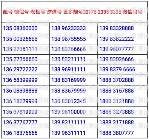 武漢電銷卡靚號(hào)回收電話，讓您的號(hào)碼價(jià)值最大化武漢電銷卡靚號(hào)回收電話號(hào)碼