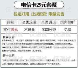 貴州電信電銷卡，通信新選擇，助力業務增長貴州電信電銷卡客服電話